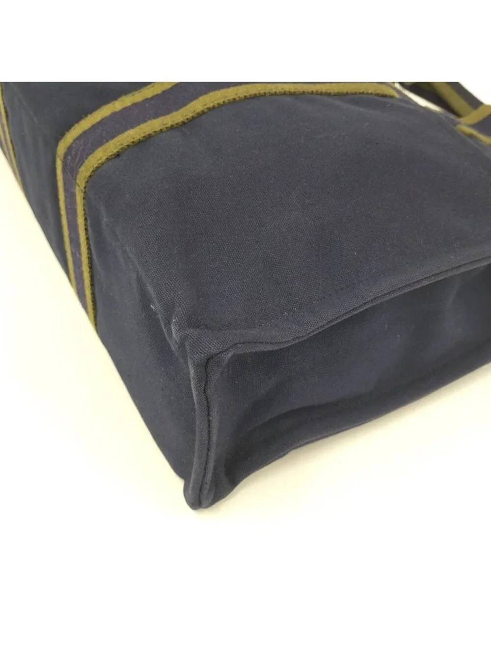 Hermes Fourre Tout PM Handbag Canvas Navy